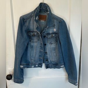 BBJ size large denim jacket